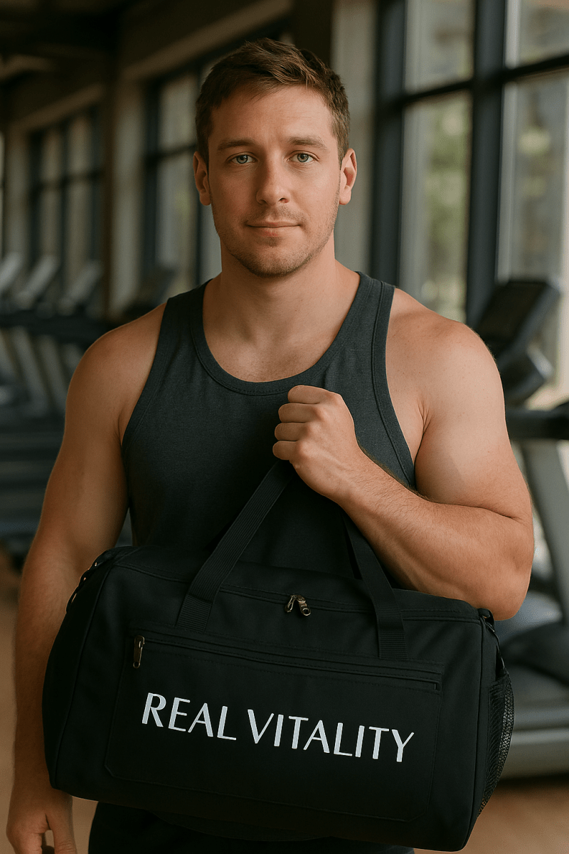 Real Vitality Gym Duffel Bag - Real Vitality