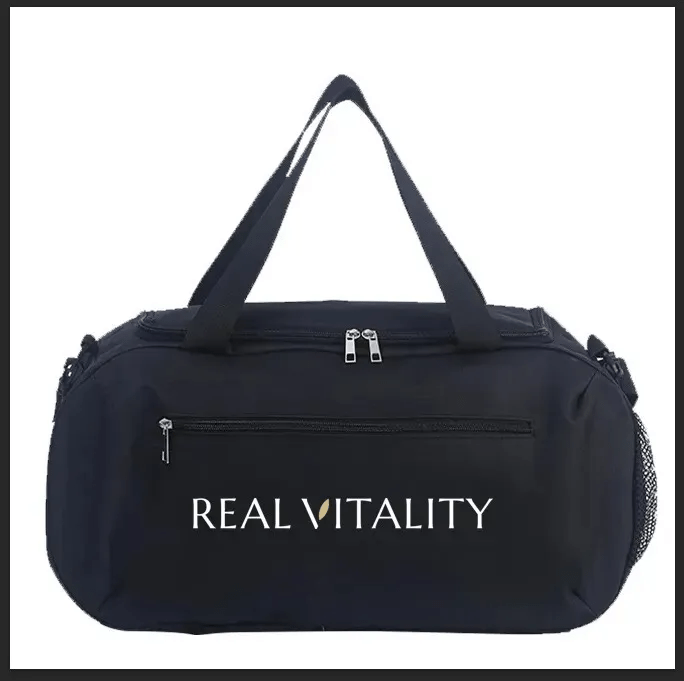 Real Vitality Gym Duffel Bag